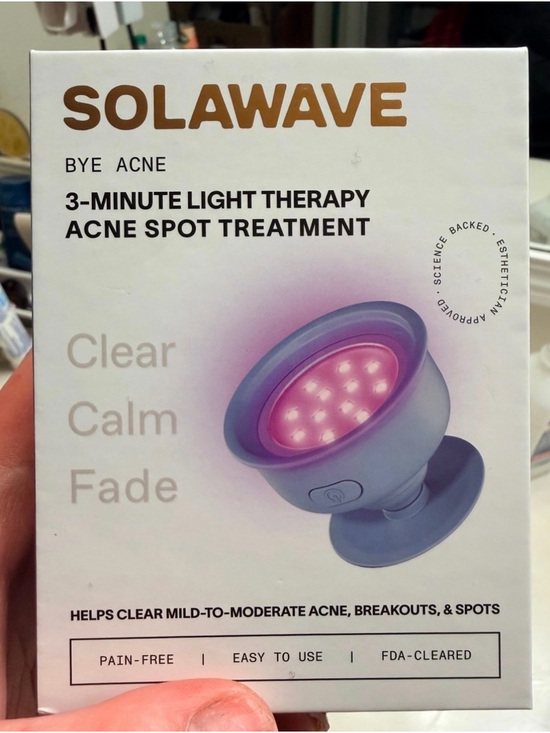 Solawave Other - Solawave 3-Minute Light Therapy Acne Spot Treatment - Purple